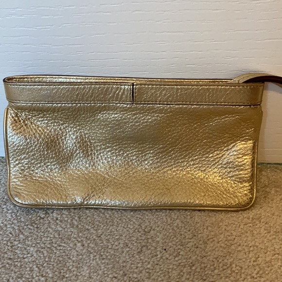 Gold Kate Spade clutch - Picture 3 of 4